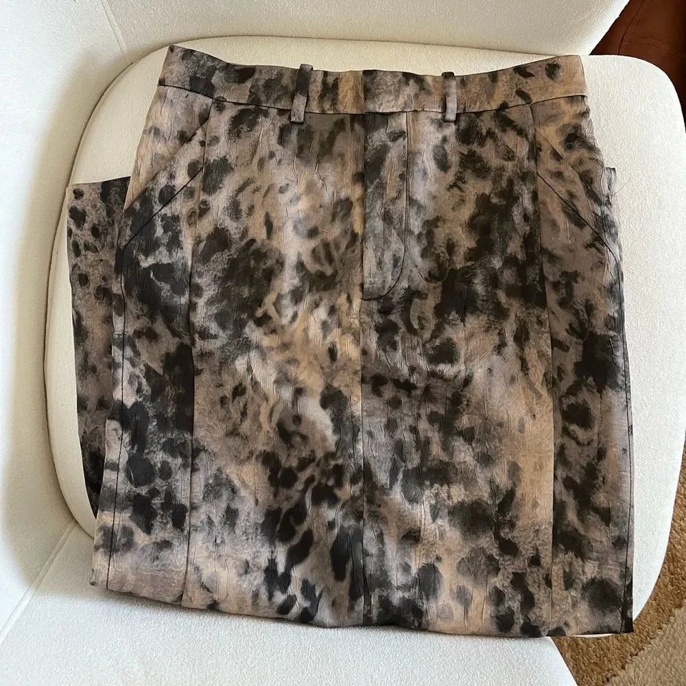 NWT Zara Wrinkle Look Printed Set- Small